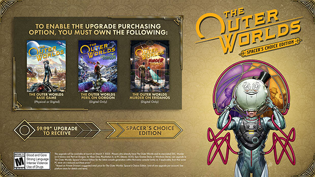 The Outer Worlds: Spacer's Choice Upgrade