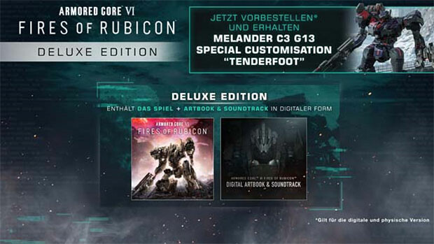 ARMORED CORE VI FIRES OF RUBICON Deluxe Edition