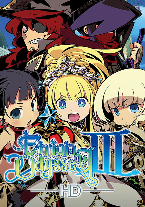 Etrian Odyssey III HD - Cover / Packshot