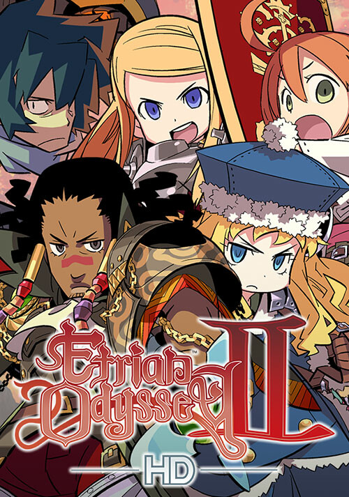 Etrian Odyssey II HD - Cover / Packshot