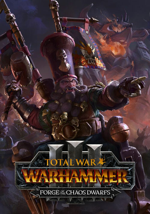 Total War: WARHAMMER III - Forge of the Chaos Dwarfs - Cover / Packshot