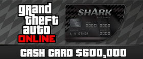 Grand Theft Auto Online: Bull Shark Cash Card