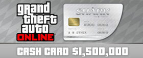 Grand Theft Auto Online: Great White Shark Cash Card